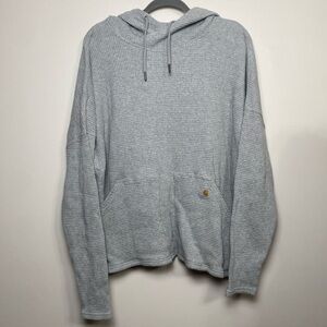 Carhartt Women's Waffle Knit Pullover Hoodie XXL